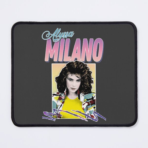 Item preview, Alyssa Milano 80s Styled Aesthetic Design designed and sold by Laura36044.