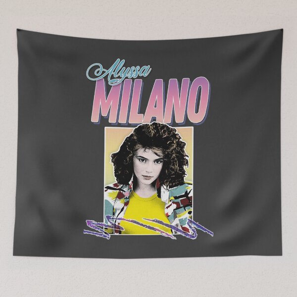Item preview, Alyssa Milano  80s Styled Aesthetic Design  designed and sold by Laura36044.