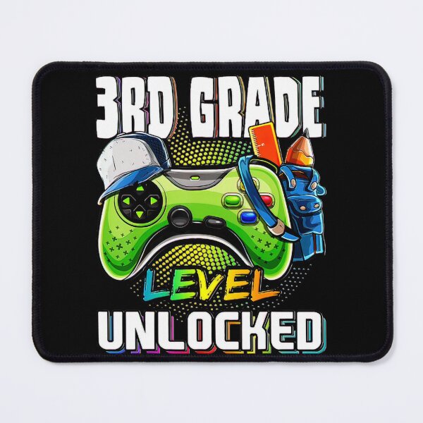 Item preview, 3rd Grade Level Unlocked Video Game Back to School Shirt Boys_3RD designed and sold by BargerStore.