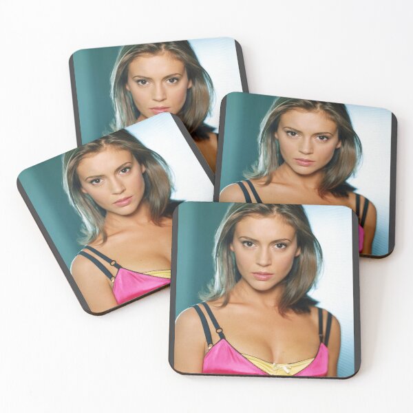 Item preview, Alyssa Milano - Poster designed and sold by Laura36044.