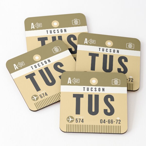 Item preview, Luggage Tag A - TUS Tucson Arizona USA designed and sold by VoodooCircus.