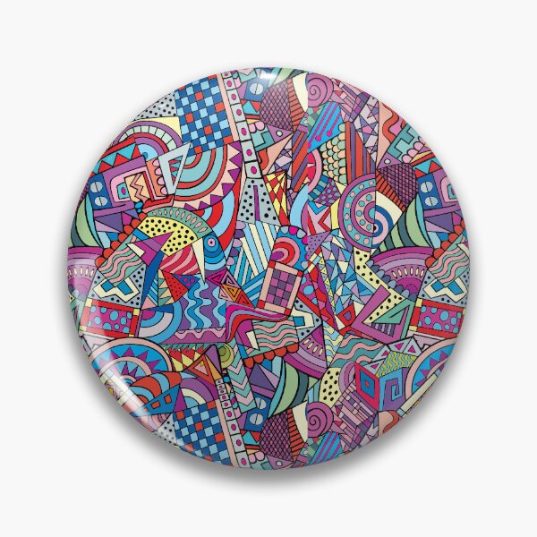 Item preview, Abstract art Color Geometry Classical Pattern designed and sold by Faisal  Hayat.