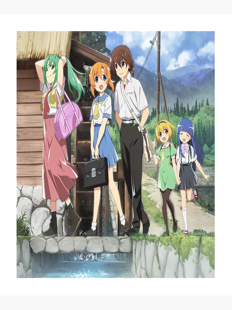 Higurashi no Naku Koro ni (Ryūgū Rena) Poster by matthieu