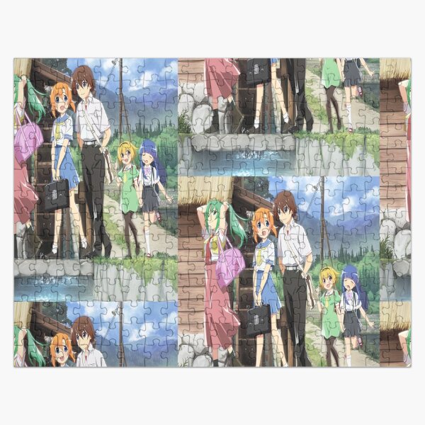 Higurashi no Naku Koro ni Sotsu Jigsaw Puzzle for Sale by Bothaina