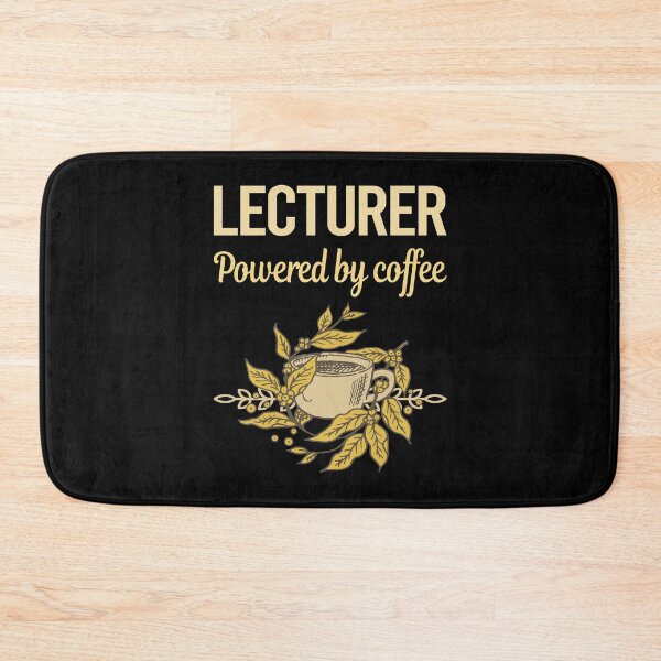 Item preview, Powered By Coffee Lecturer designed and sold by cossinulsesj.
