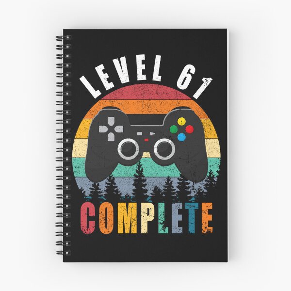 Item preview, Level 61 Complete Retro Vintage 61st Birthday Gift For Gamer designed and sold by PansyBoyd.