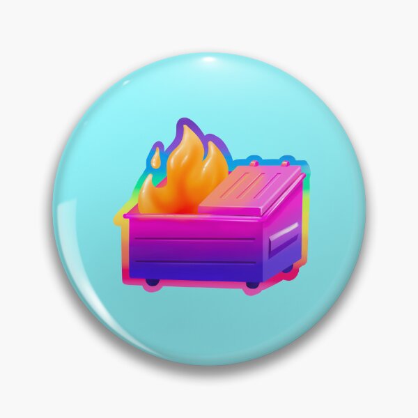 Artikelvorschau, Regenbogen-Müllcontainer-Feuer entworfen und verkauft von BeetleyBee.