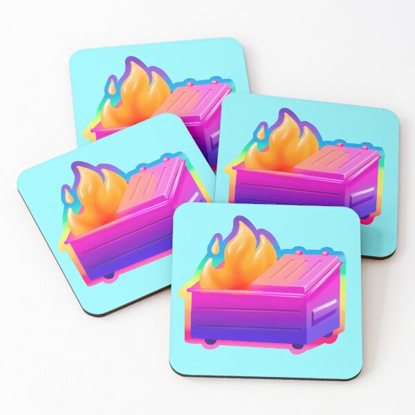 Item preview, Rainbow Dumpster Fire designed and sold by BeetleyBee.