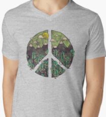 Peaceful Landscape Men's V-Neck T-Shirt
