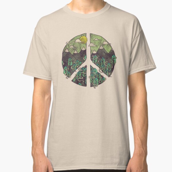 Peaceful Landscape Classic T-Shirt