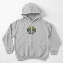 Peaceful Landscape Kids Pullover Hoodie