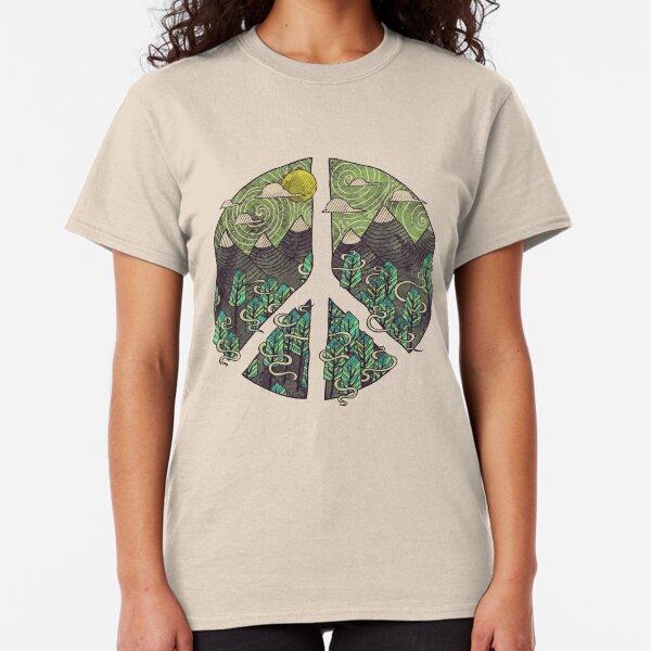 Peaceful Landscape Classic T-Shirt