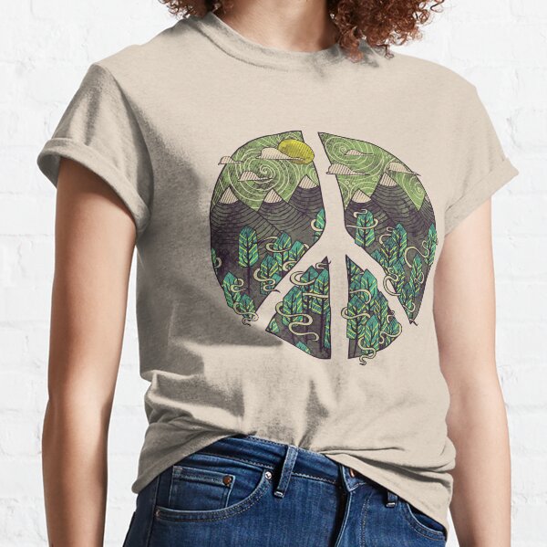 Peaceful Landscape Classic T-Shirt