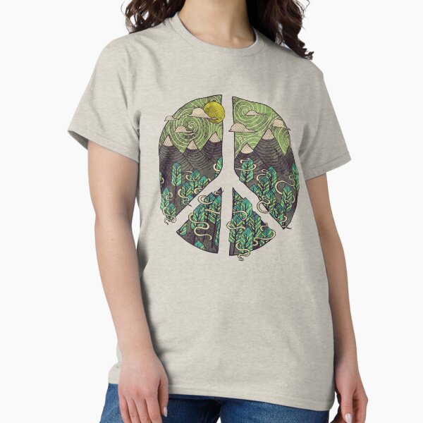 Peaceful Landscape Classic T-Shirt