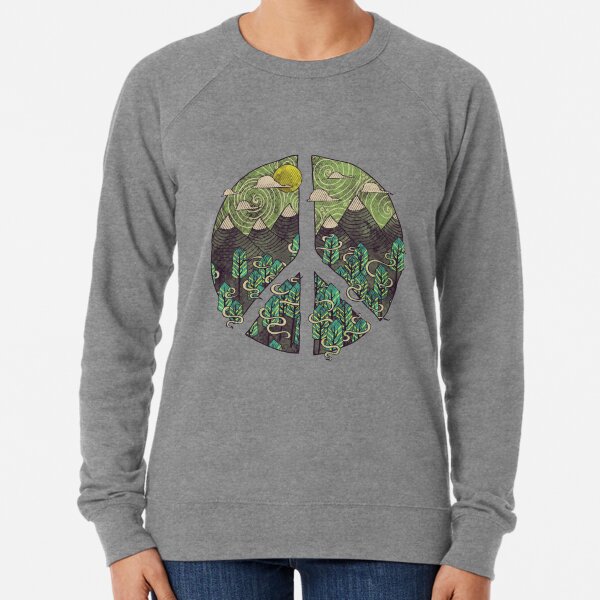 Peaceful Landscape Lightweight Sweatshirt