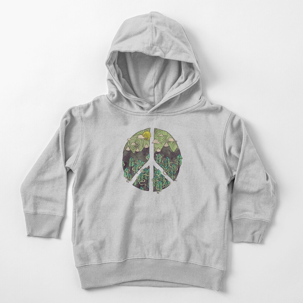 Peaceful Landscape Toddler Pullover Hoodie
