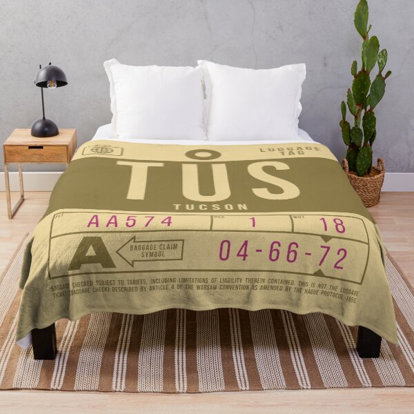 Item preview, Luggage Tag B - TUS Tucson Arizona USA designed and sold by VoodooCircus.