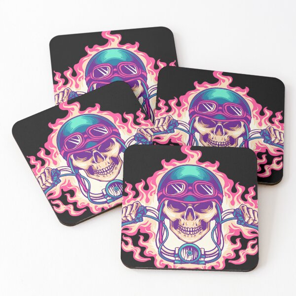 Item preview, Skull Rider Illustration designed and sold by STR Graphs.
