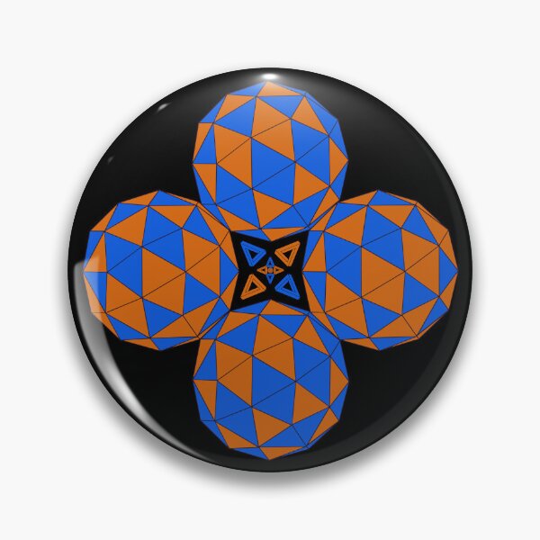 Item preview, Icosahedron Star (O&B) designed and sold by createVisions.