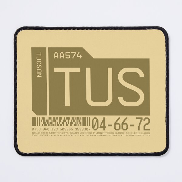 Item preview, Luggage Tag A - TUS Tucson Arizona USA designed and sold by VoodooCircus.