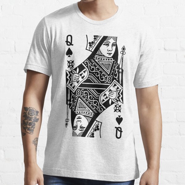 "Queen of Spades" Tshirt for Sale by iiiidesign Redbubble queen tshirts king tshirts