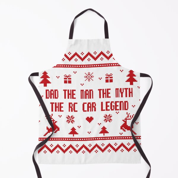Item preview, Dad the man the myth the rc car legend, Christmas ugly lovely sweater red, rc car racing games competition, remote control cars lover designed and sold by SGS-.