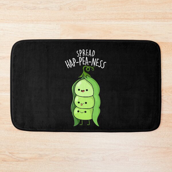 Item preview, Spread Hap-pea-ness Funny Peas Puns (Dark BG) designed and sold by punnybone.