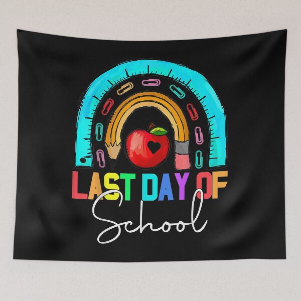 Item preview, Happy Last Day of School Teacher Student Graduation Rainbow designed and sold by DAVIDHWARTZ.