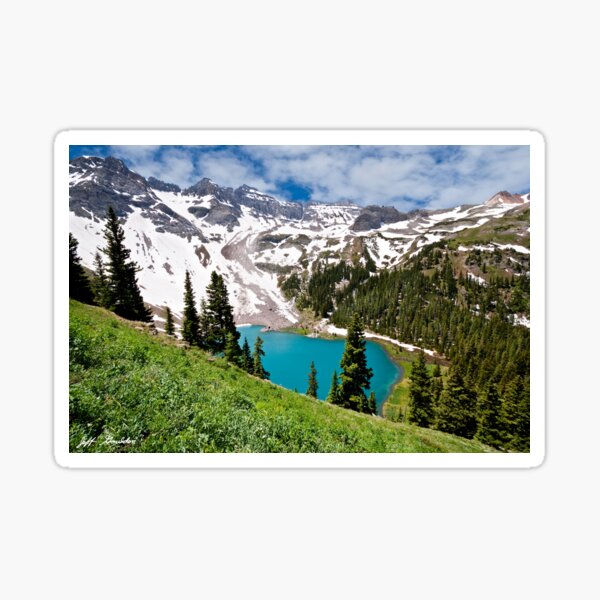 Lower Blue Lake Sticker