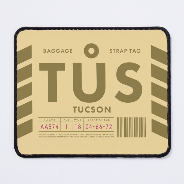 Item preview, Luggage Tag D - TUS Tucson Arizona USA designed and sold by VoodooCircus.