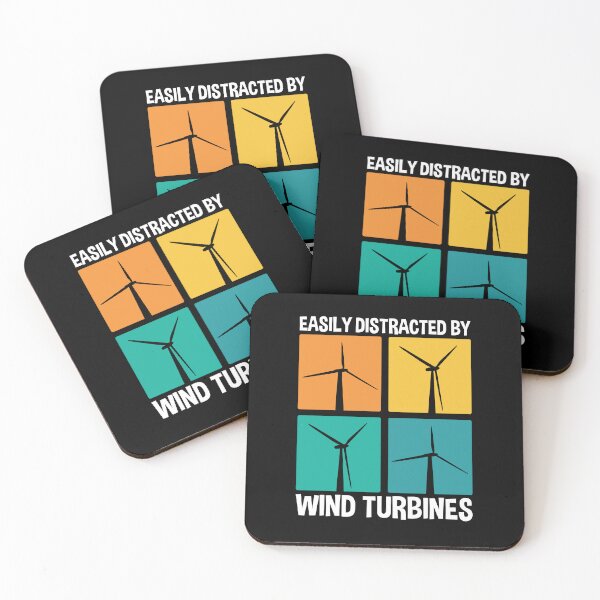 Item preview, Easily Distracted By Wind Turbines, Windmill Park Operator designed and sold by TheReallyNiceStuff.