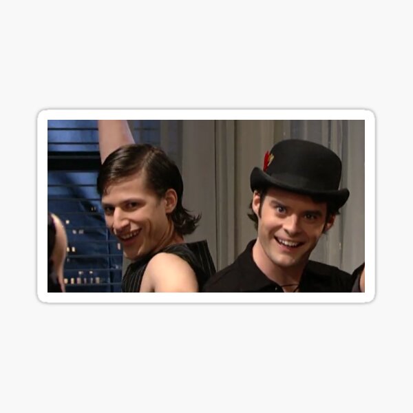 Vista previa del artículo con la obra «Bill Hader y Andy Samberg», diseñado y vendido por gobbeecompany.