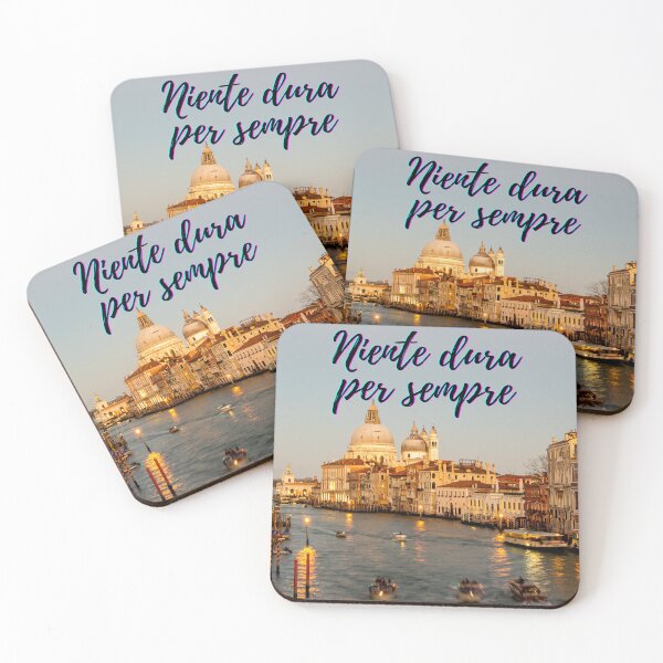 Item preview, Nothing lasts forever - popular Italian quotes theme gifts  designed and sold by RebelliousRosee.