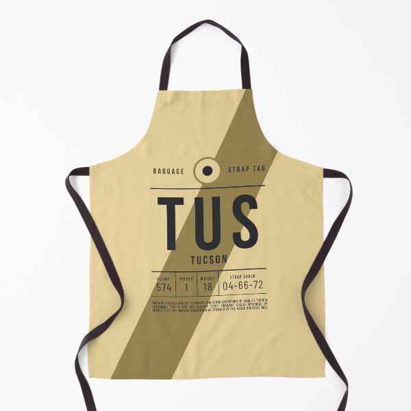 Aperçu de l'œuvre Étiquette de bagage E - TUS Tucson Arizona USA créée et vendue par VoodooCircus.