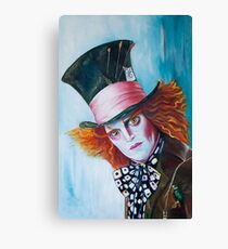 The Mad Hatter - Johnny Depp Canvas Print