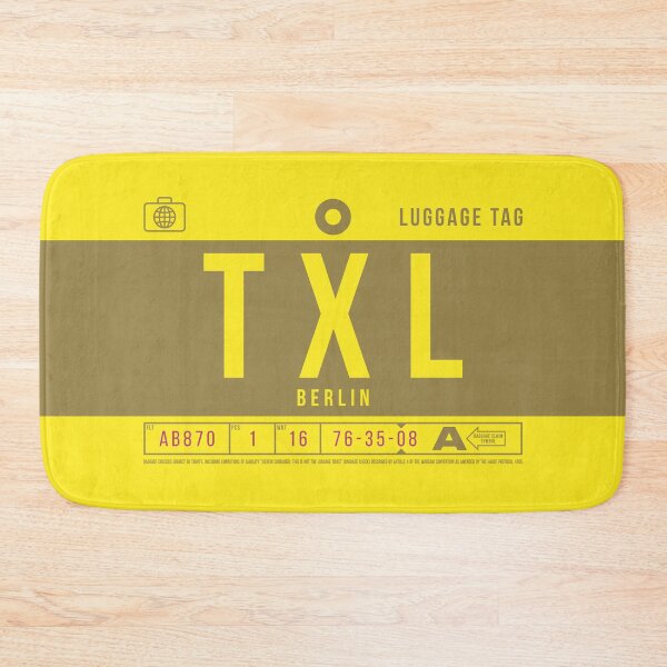 Item preview, Luggage Tag B - TXL Berlin Germany designed and sold by VoodooCircus.