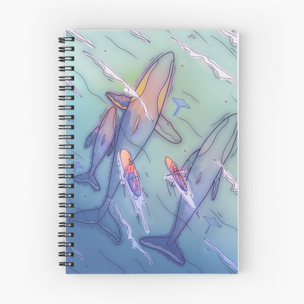 Item preview, Surfing with whales designed and sold by Swadeillustrations.