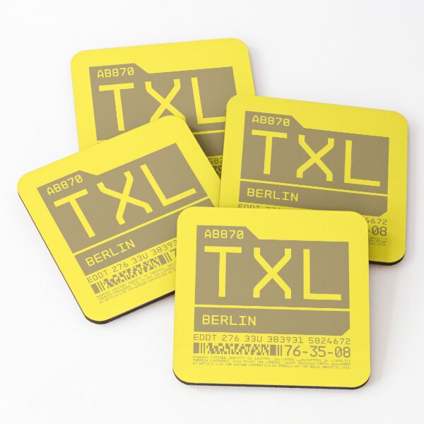 Item preview, Luggage Tag C - TXL Berlin Germany designed and sold by VoodooCircus.