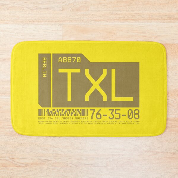 Item preview, Luggage Tag C - TXL Berlin Germany designed and sold by VoodooCircus.