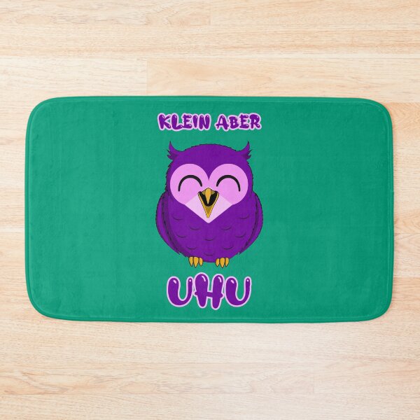 Item preview, Small but owl (purple/purple) - Cute owl saying designed and sold by GiborDesign.