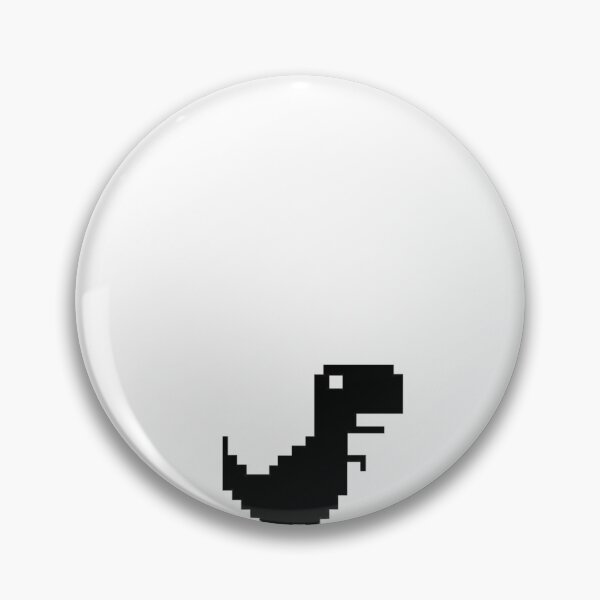 Google's Offline Dinosaur Game - Dino Trex Super Tap to Play Pin