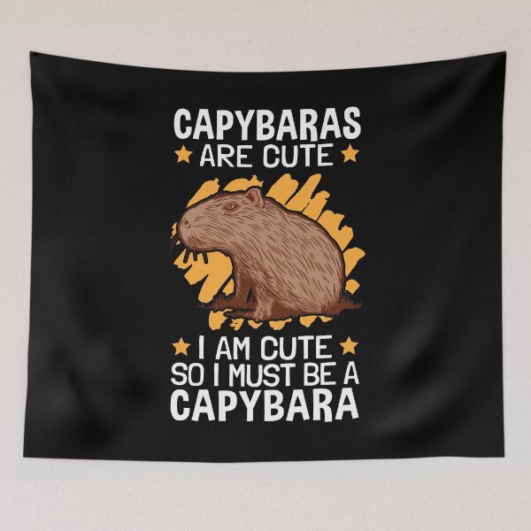 Item preview, I am a capybara water pig designed and sold by madgrfx.