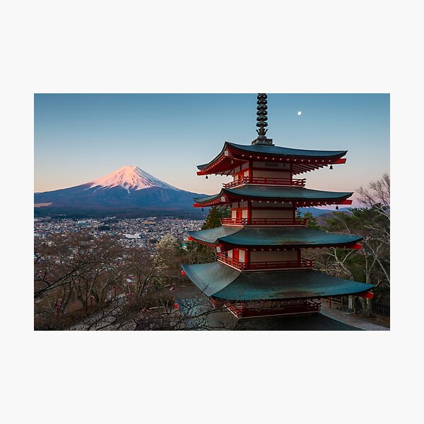 Mount Fuji Sunrise Photographic Print