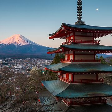 Artwork thumbnail, Mount Fuji Sunrise by Adrian Alford Photography