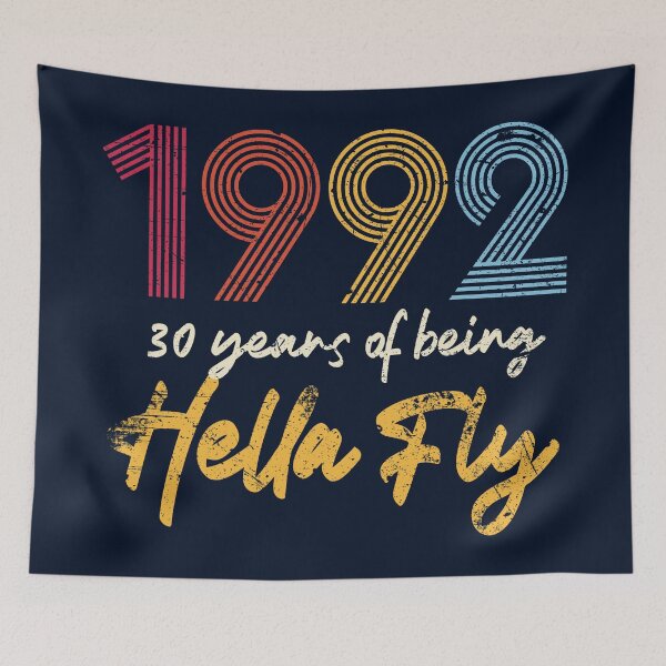 Item preview, Born in 1992 - 30 Years of Being Hella Fly (30th Birthday) designed and sold by Numero14.