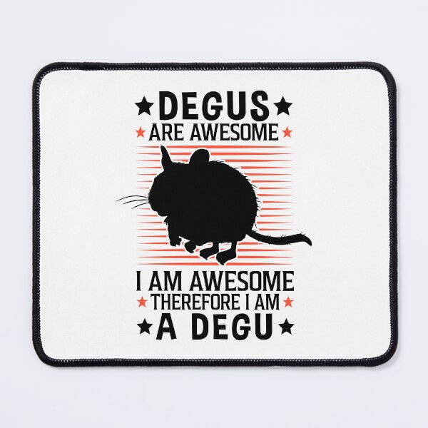 Item preview, Degus are fantastic rodents Common degu designed and sold by madgrfx.