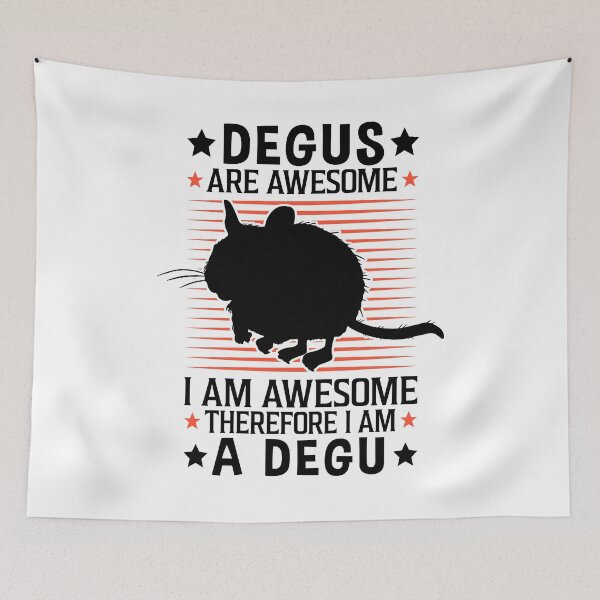 Item preview, Degus are fantastic rodents Common degu designed and sold by madgrfx.