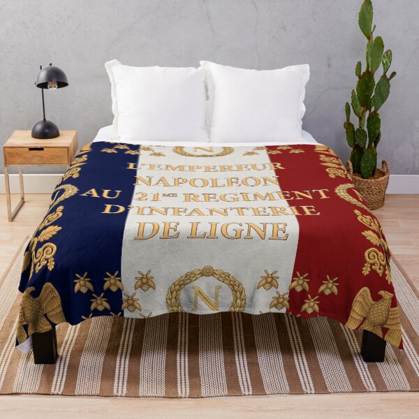 Item preview, Napoleonic French drapeaux of the 21me D'infanterie de Ligne 1812 designed and sold by SimonBauwelinck.