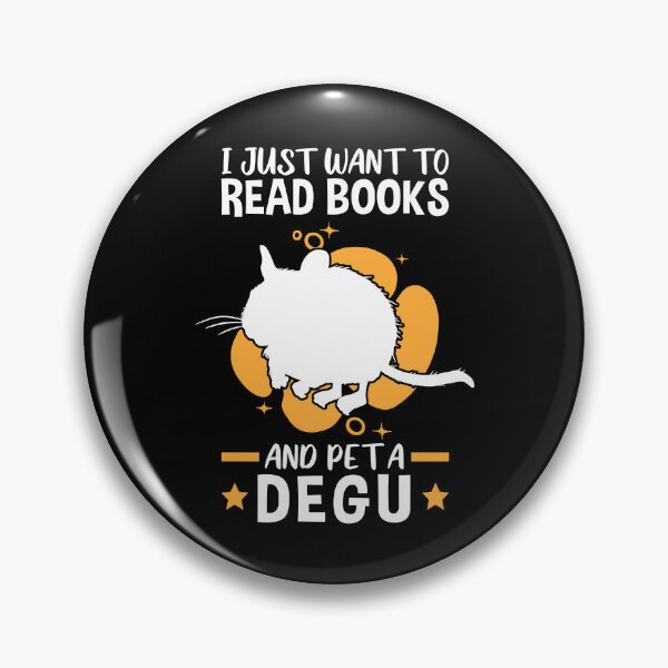Item preview, Reading books and petting degus rodent designed and sold by madgrfx.