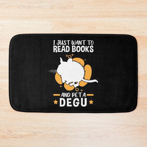 Item preview, Reading books and petting degus rodent designed and sold by madgrfx.